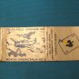 Spy airplane matchbook cover North American 0-47 116th Observation Squadron 41st Div. Ace Spades