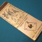 Spy airplane matchbook cover North American 0-47 116th Observation Squadron 41st Div. Ace Spades