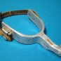 Spur Crockett Renalde western cowboy horse riding tack CR horseshoe mark leather strap star wheel