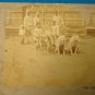 Eskimo children Columbian Exposition stereograph stereoview stereoscope card antique 1893 Kilburn