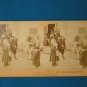 Victorian children bull cow stereograph stereoview stereoscope card Kilburn antique 1891 J Davis