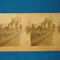 Ross Castle Killarney Lake Ireland stereograph stereoview stereoscope card BW Kilburn antique 1891