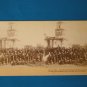 Military army soldiers guns stereograph stereoview stereoscope card Kilburn antique 1909 J.M. Davis