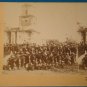 Military army soldiers guns stereograph stereoview stereoscope card Kilburn antique 1909 J.M. Davis