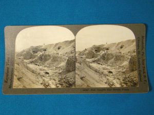 Fort Pompelle Rheims Reims France WWI stereoview stereograph stereoscope card Keystone View antique