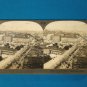 Stockholm Sweden waterway stereoview stereograph stereoscope card Keystone stereo view antique 1900s