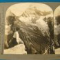 Mt. Sir Donald British Columbia Canada stereoview stereograph stereoscope card Keystone antique 1909