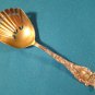 Baker Manchester Spartan sterling silver 1900 pierced spoon nut bon bon sugar gold wash flatware