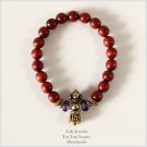 Wholesale Tibetan Buddhism Ren Sanders Wood Mala Beads Women Men 's Bracele