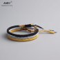 AMIU 3PCS Multi Color Tibetan Buddhist Good Lucky Charm Tibetan Bracelets &