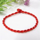 Sale 2017 1PC Fashion Red Thread String Bracelet Lucky Red Green Handmade R
