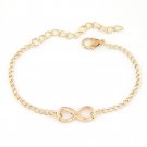 Hot Fashion Women Men Handmade Gift Charm 8 Shape Jewelry Infinity Bracelet