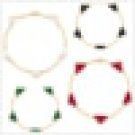 Classic high quality 925 Silver Lucky Clover bracelet, women's charm p