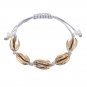 Charm Bohemia Jewelry Hand-knitted Beaded Shells Bracelet Women Natura