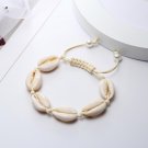 Charm Bohemia Jewelry Hand-knitted Beaded Shells Bracelet Women Natura