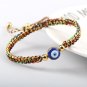 New Evil Eye Braided Bracelet Lucky Red Black Color Thread Couple Chai