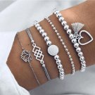 2022 Bohemian Bracelets & Bangles Set Vintage Bead Boho Charm Bracelet