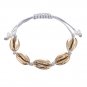 Charm Bohemia Jewelry Hand-knitted Beaded Shells Bracelet Women Natura