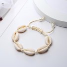 Charm Bohemia Jewelry Hand-knitted Beaded Shells Bracelet Women Natura