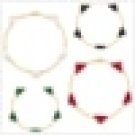 Classic high quality 925 Silver Lucky Clover bracelet, women's charm p