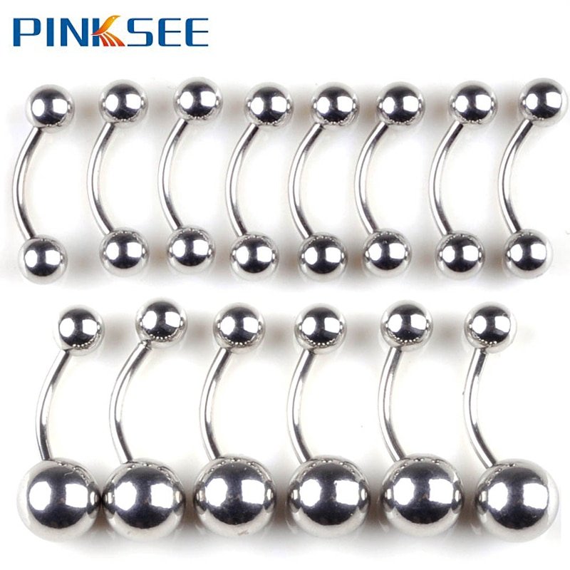 13PCS Belly Button Piercing Kit14G Belly Button Rings CZ Belly Rings 3
