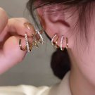 8 20mm Stainless Steel Earrings For Women Men Jewelry Hoop Ear Rings P