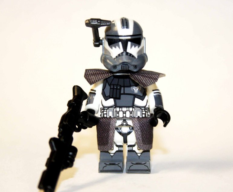 Wolfpack Captain Clone Wars Star Wars minifigure movie building toy figure