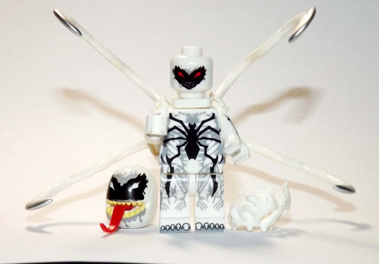 Anti-Venom Spider-Man minifigure movie building toy figure