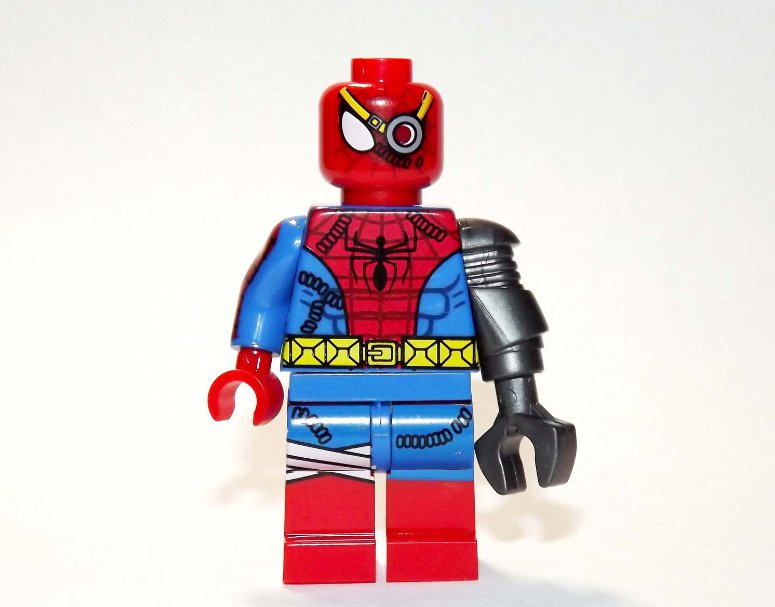 Cyborg Spider-Man Across the Spider-verse minifigure movie building toy figure
