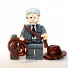 Indiana Jones old Dial of Destiny movie Custom minifigure movie building toy figure