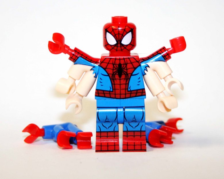 Six-Armed Spider-Man Across the Spider-verse minifigure movie building toy figure