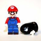 Mario with Bullet minifigure The Super Mario Bros. Movie building toy figure