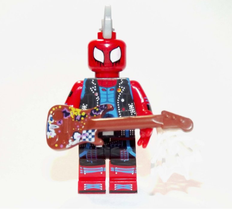 Spider-Man Punk v2 Across the Spider-verse minifigure movie building toy figure