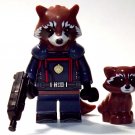 Rocket Raccoon Vol 3 Guardian's of the Galaxy Custom minifigure movie building toy figure