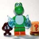 Yoshi Green minifigure The Super Mario Bros. Movie building toy figure