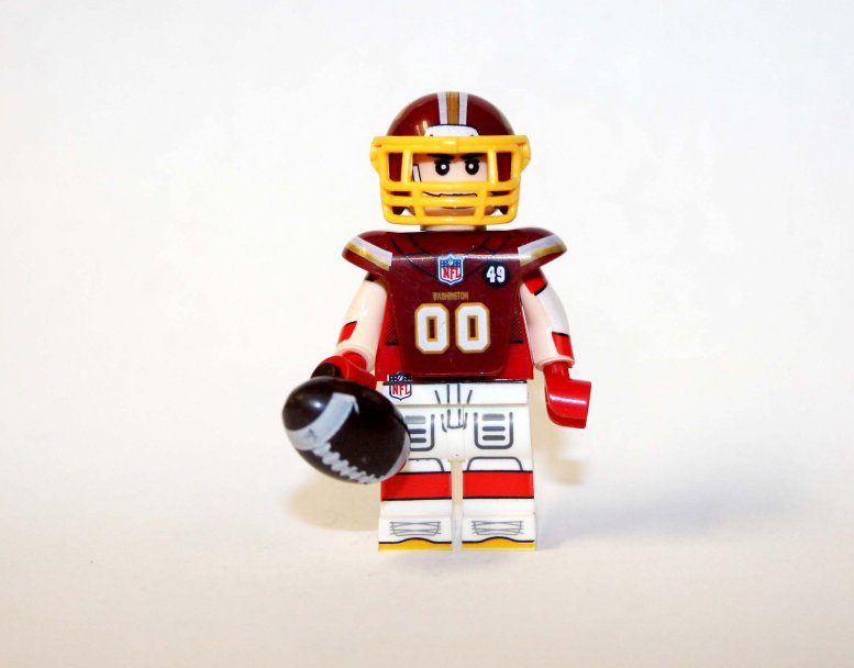 Washington Commanders Football Custom minifigure movie building toy figure