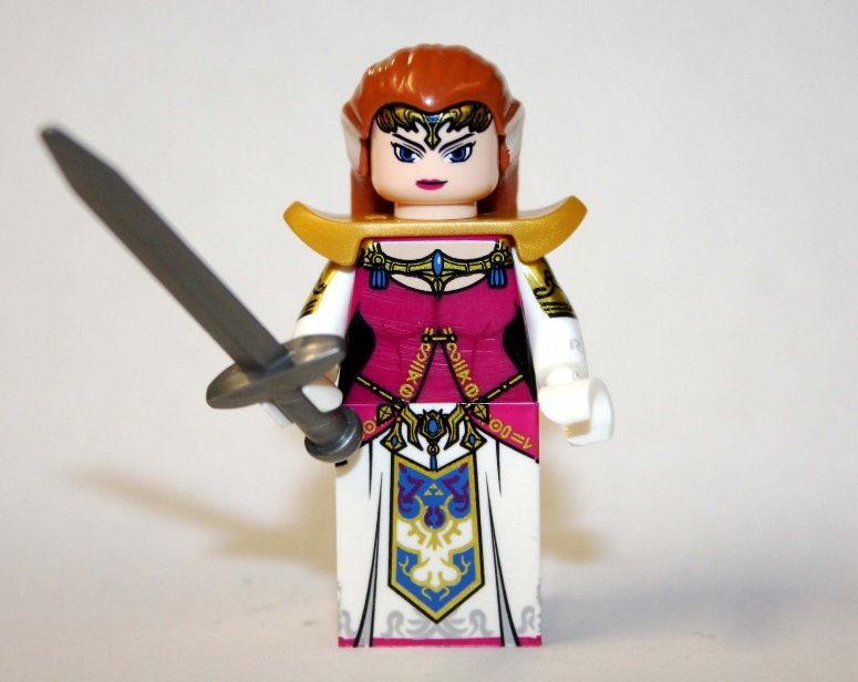 Princess Zelda Nintendo Game Custom minifigure movie building toy figure