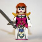 Princess Zelda Nintendo Game Custom minifigure movie building toy figure