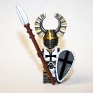 Teutonic Knight with Spear minifigure building army castle knight Army toy figure