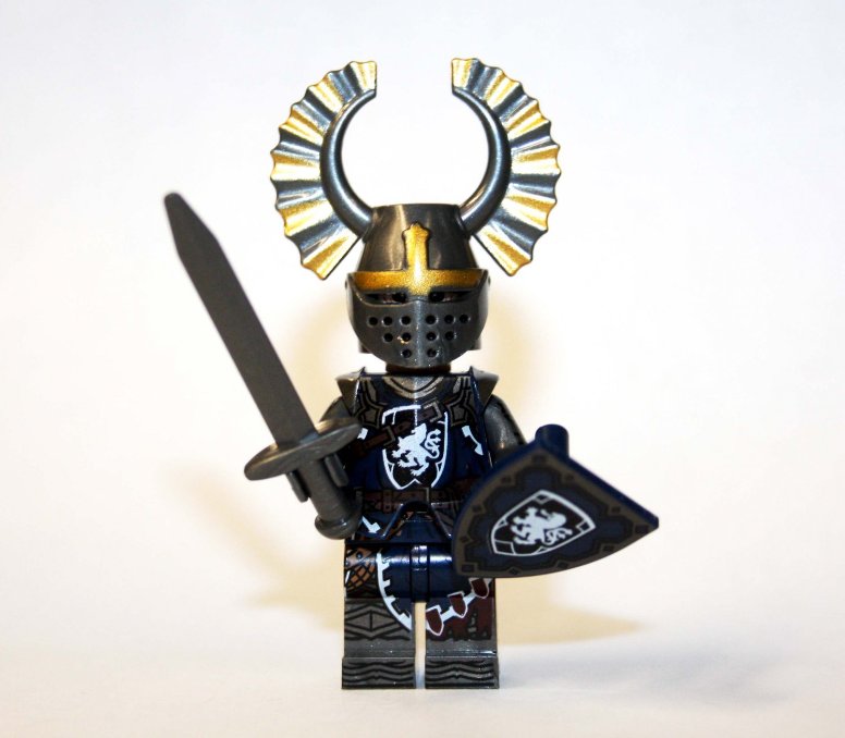 Knight Lion Heart minifigure building army castle knight Army toy figure