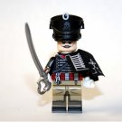 Prussian Calvary Skull Napoleonic officer Waterloo minifigure building Army toy figure