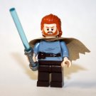 Obi Wan Kenobi blue shirt TV Star Wars Custom minifigure movie building! toy figure