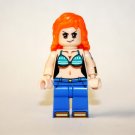 Sexy bikini One Piece Nami minifigure horror cartoon anime building halloween toy figure