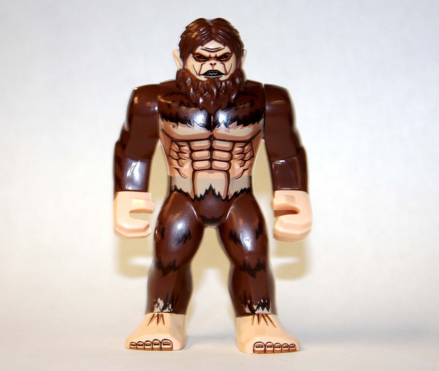 Attack on Titan Beastly Bigfoot Giant Anime minifigure building Cartoon Japanese TV Show toy figure