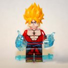 Gogeta Dragon ball Z Super Custom minifigure movie building toy figure