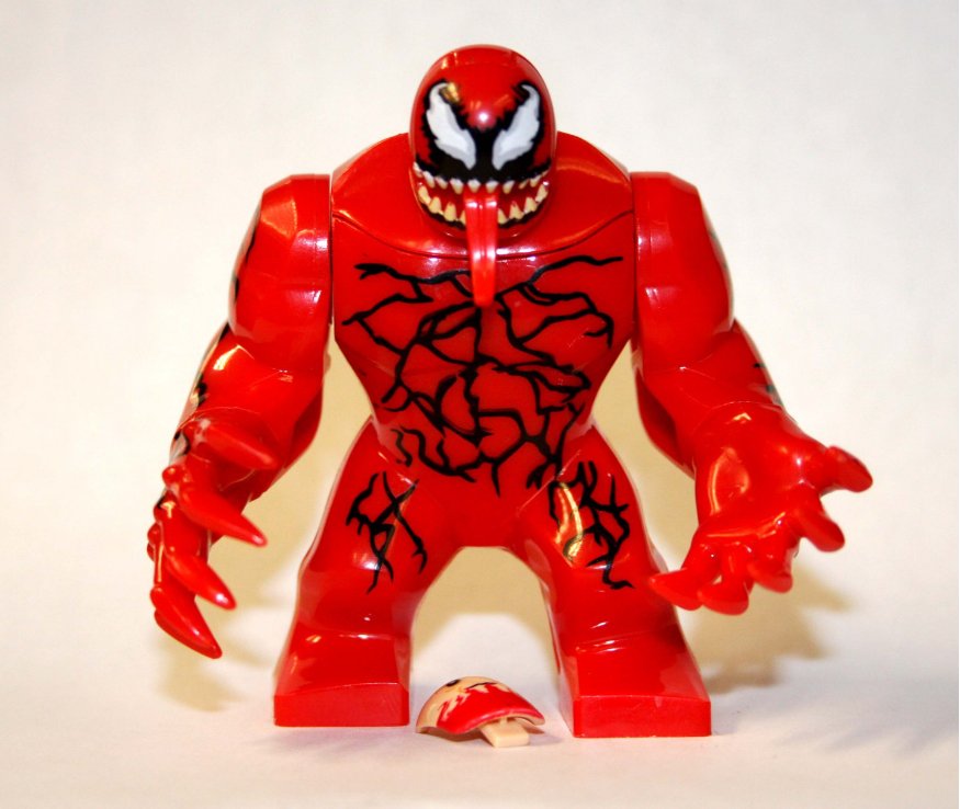 Big Carnage V2 Marvel Custom minifigure movie building toy figure