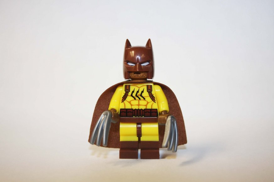 Batman Wolverine DC Custom minifigure cartoon movie building toy figure!!!!