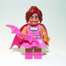Batgirl pink power DC Custom minifigure Santa Comic version building toy figure