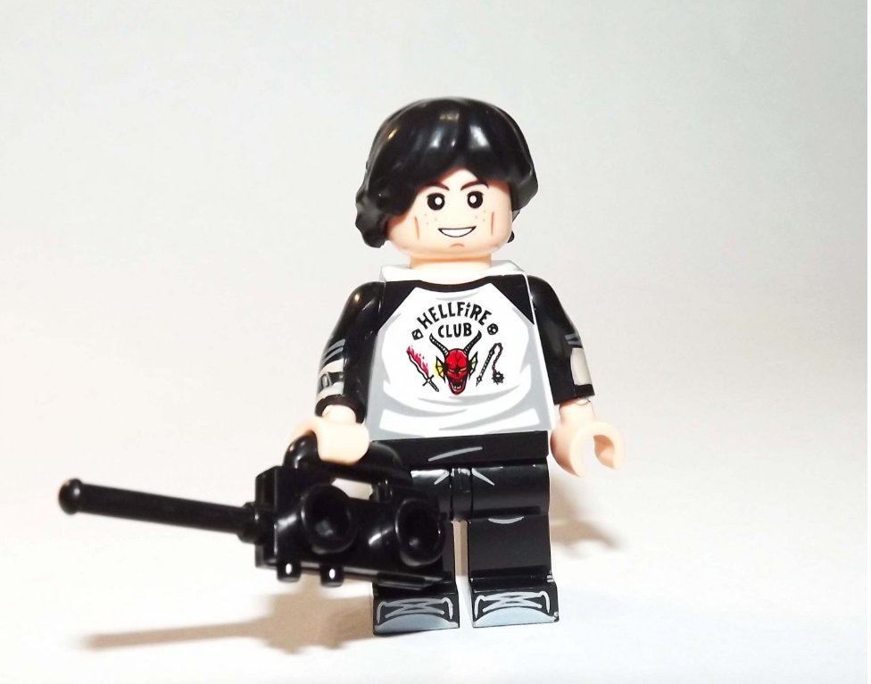 Mike Hellfire Club minifigure Stranger Things tv show horror movie building toy figure