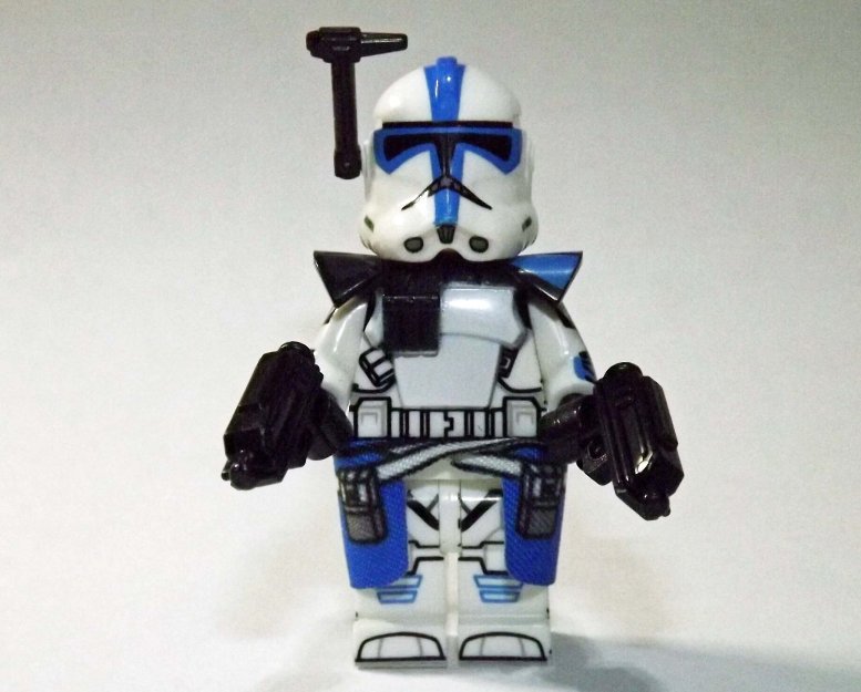 Captain Alpha Clone Trooper Mandalorian Star Wars minifigure movie building toy figure